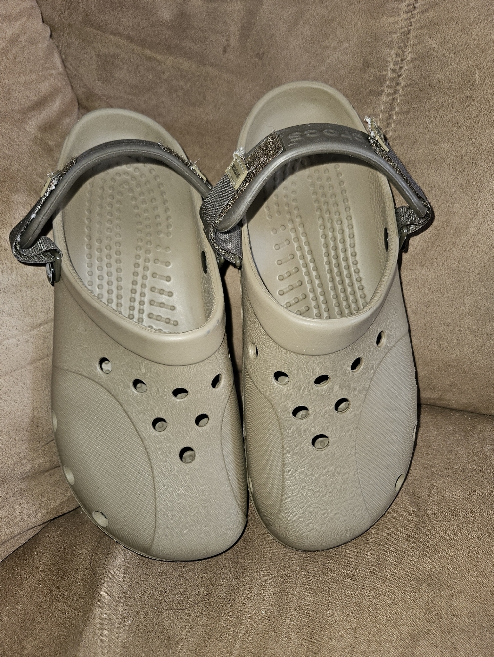 Crocs Ace Men's Sz 11 Golf/Boating Clogs Featuring An Adjustable Back Strap